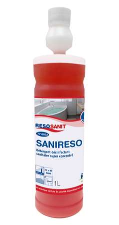 Image de Sanireso Détegent Désinf Super Conc Doseur 3 X 1l+ 3 Vapo