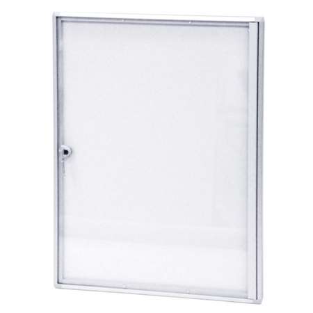 Vitrine 6 Feuille Extra-Plate tolé Blanc 711 X 655 mm