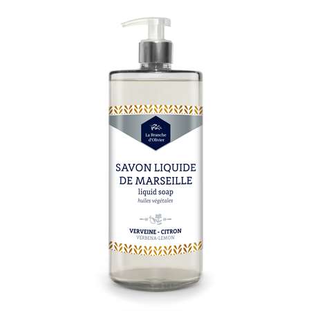 Savon liquide de Marseille Verveine-Citron 1l