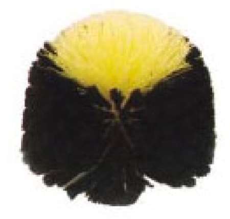 Image de Tête Loup 'Boule Vinyl S55 mm /Vis Sans manche