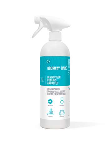 Image de Odorway Tiaré 750ml Destructeur d'odeurs/textiles Vapo