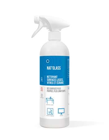 Nat''Glass 750 ml  Bio-Nettoyant Vitres & Surfaces