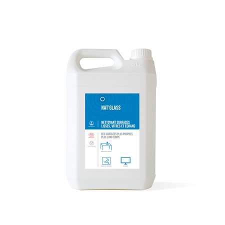 Nat''Glass 5l  Bio-Nettoyant Vitres & Surfaces