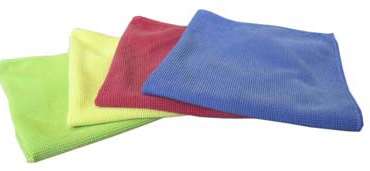 Image de Lavette MF 'Trico Piko ' 40x40 280 Gr/M² Bleu x 5