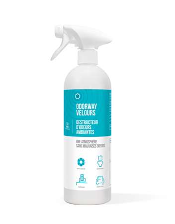 Image de Odorway Velour 750ml Destructeur d'odeurs/textiles Vapo