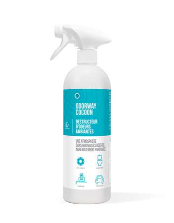 Image de Odorway Cocoon 750ml Destructeur d'odeurs/textiles Vapo