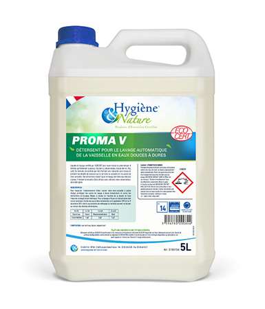 Image de Proma V - Liquide Vaisselle machine 5l Ecocert