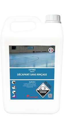 Image de Cottrez Décapant Sans Rinçage Sols Protégés 5 L
