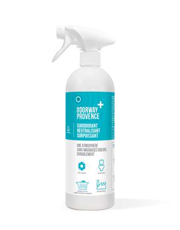 Image de Odorway + Provence 750ml Destructeur d'odeurs/textiles Vapo