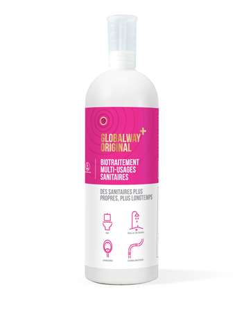 Image de Globalway + Original Nettoyant Multi-Usages Sanitaires 1l