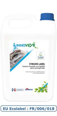 Image de Eyrless Lesssive Liquide linge 5l ' Ecolabel '