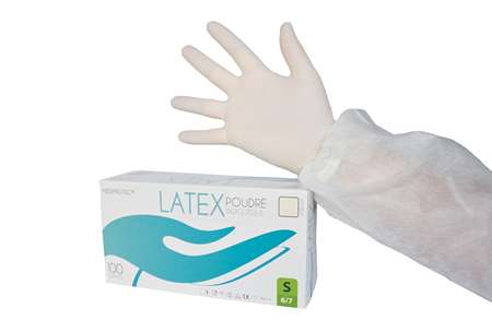 Image de Gants Latex Poudrés TL Boite de 100