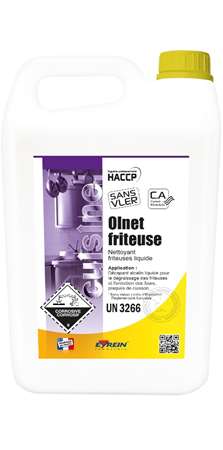 Image de Olnet Friteuse Défraissant Nettoyant Friteuse 5L