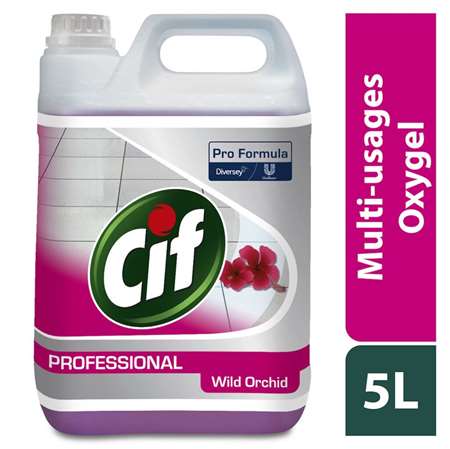 Image de Cif Professionnel Oxy-Gel Multi-usages 5L Parfum Orchidée