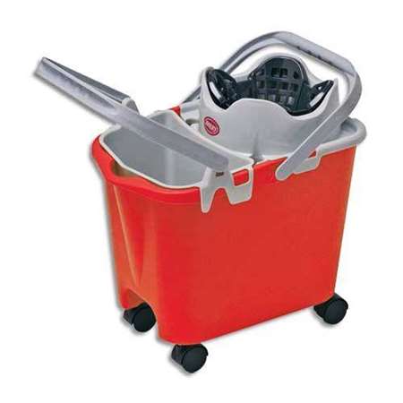 Image de Seau à Roulettes Bi-Bac 14l MERY  (Seau + Ess Atomatique )