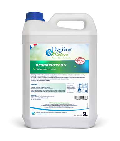 Image de Degraiss' Pro V 5l Dégraissant Alimentaire Ecocert