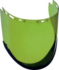 Visière Teintée Verte Antii-Flash