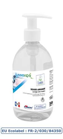 Image de Savon Mains Mousse Amande 500ml  Ecolabel