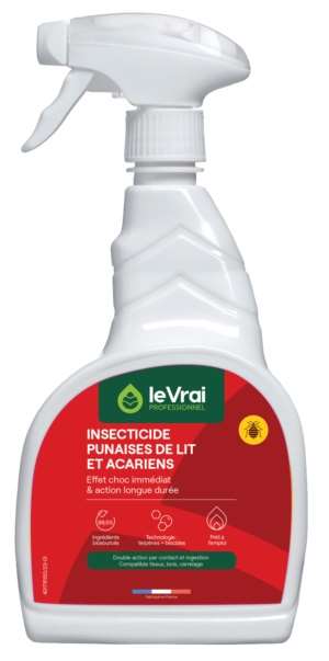 Le Vrai Pro Insecticide PAE Punaises & Acariens 750 ml
