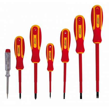Image de Lot de 7 tournevis Isolés Electricien
