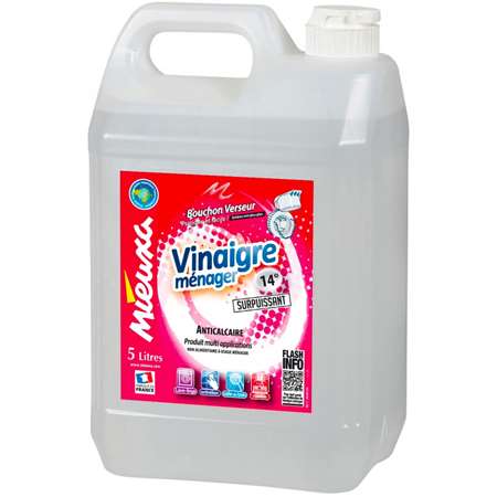 Image de Vinaigre Blanc de Nettoyage Puissant 14° 5l
