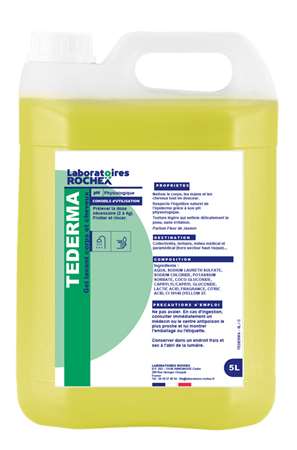 Image de Tederma Gel Lavant Corrp & Cheveux 5l
